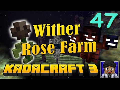 Kadacraft 3: Episode 47 - How to Make a Wither Rose Farm (Pinoy Minecraft SMP) Java 1.17.1