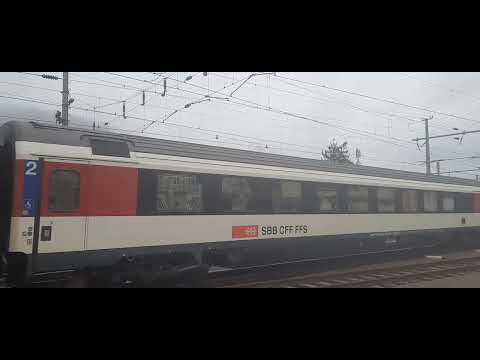 1116 279-1 und 1016 026-7 am EC164 in Selzthal am 23.9.2023