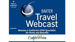 Recorded Webcast: Visit California