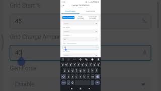 Deye Hybrid inverter configuration setup using Deye Cloud Application 