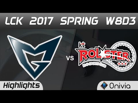 SSG vs KT Highlights Game 1 LCK Spring 2017 W8D3 Samsung vs KT Rolster