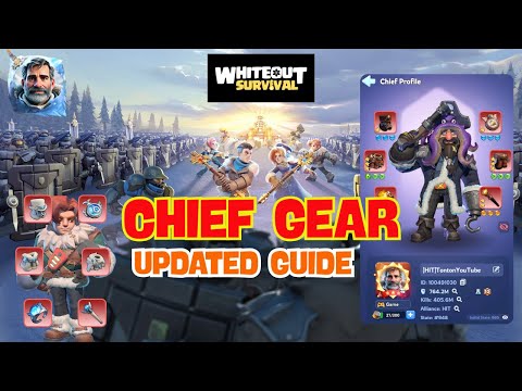 HOW To Progress Your Chief Gear FAST in Whiteout Survival