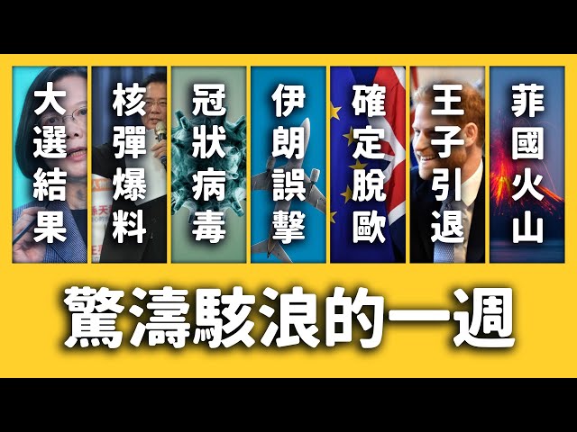 2019新型冠狀病毒、英國確定脫歐、菲律賓火山危機《新聞回顧》EP 049 ft. 蔡英文、韓國瑜、宋楚瑜、蔡正元、王立強、英國王室、伊朗、Foodpanda| 志祺七七