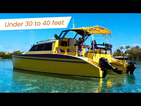 5 Best Power Catamarans Under 30 to 40 Feet you should know in 2023