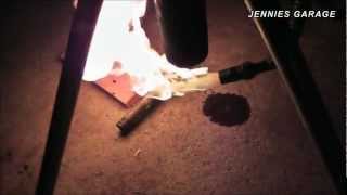 Waste Motor Oil Gasifier v2.0 - Homemade Fat Flame Blower Waste Motor Oil Gasifier v2.0 - Homemade Fat Flame Blower