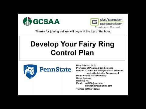 Develop Your Fairy Ring Control Plan