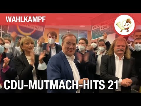 Jetzt neu! CDU-MUTMACH-HITS 21 (eingesungen von Partygästen des Konrad-Adenauer-Hauses)