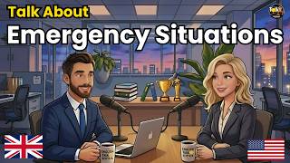 How to Talk in Emergency Situations in English | English Conversation Practice