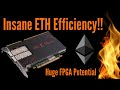 FANTASTIC ETH EFFICIENCY WITH XILINX C1100│FPGA Mining ETH│ETHEREUM Mining