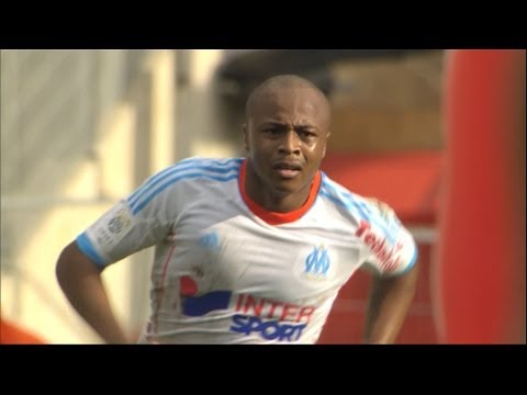 But André AYEW (40') - Olympique de Marseille - OGC Nice (2-2 / 2012-13