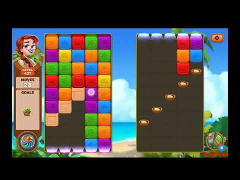 Lost Island Blast Adventure Level 437 NO BOOSTERS - A S GAMING