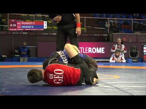 1/8 Men's GP No-Gi - 71 kg: D. RAZMADZE (GEO) v. N. ANUKSKII (RUS)