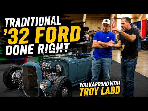 Traditional '32 Ford Done Right | Hollywood Hot Rods walkaround with Troy Ladd