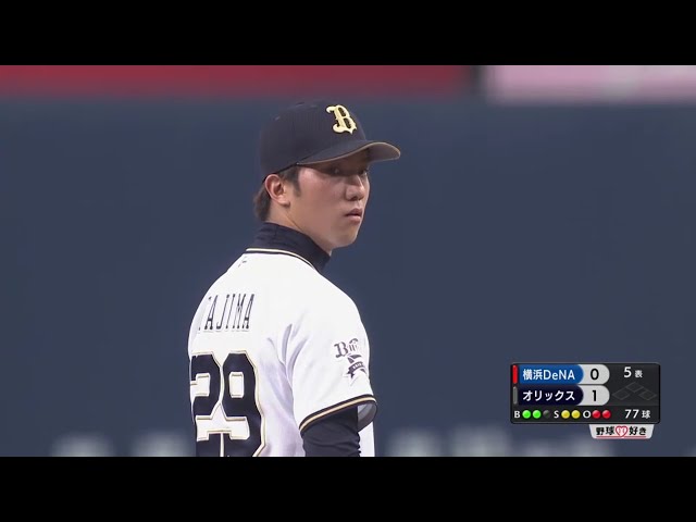 【5回表】帰ってきた左腕!! 今季初登板のバファローズ・田嶋 5回まで無失点の好投!! 2019/6/5 B-DB