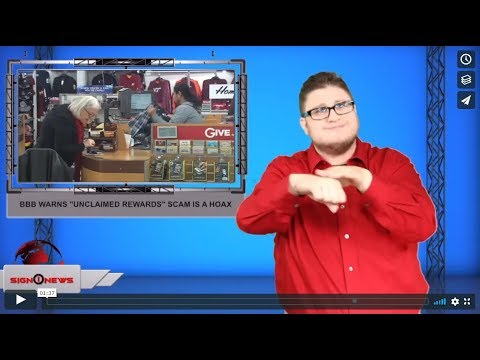 BBB warns "Unclaimed Rewards" scam is a hoax (ASL - 10.13.19)