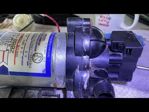 Fixing Leaking RV on Board Water Pump