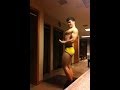 16 year old bodybuilder posing/flexing 9 weeks out