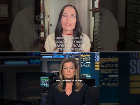 Former press sec reacts to Trump saying he wants to ban media outlets