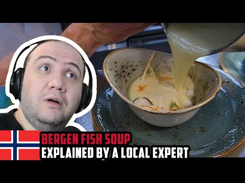 🇳🇴 Bergen fish soup – explained by a local expert | TEACHER PAUL REACTS NORGE | NORWAY