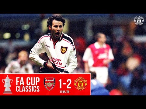 Giggs wonder goal sinks Gunners at Villa Park | Arsenal 1-2 Man United (1999) | FA Cup Classic