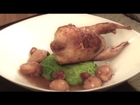 Volaille farcie aux marrons et girolles - 750g