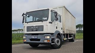 Camion rideaux coulissants MAN 18.240 TGM DOKA DOUBLE CABIN | Image 4 - Autoline