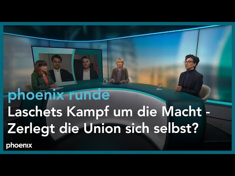phoenix runde: Laschets Kampf um die Macht - Zerlegt die Union sich selbst?