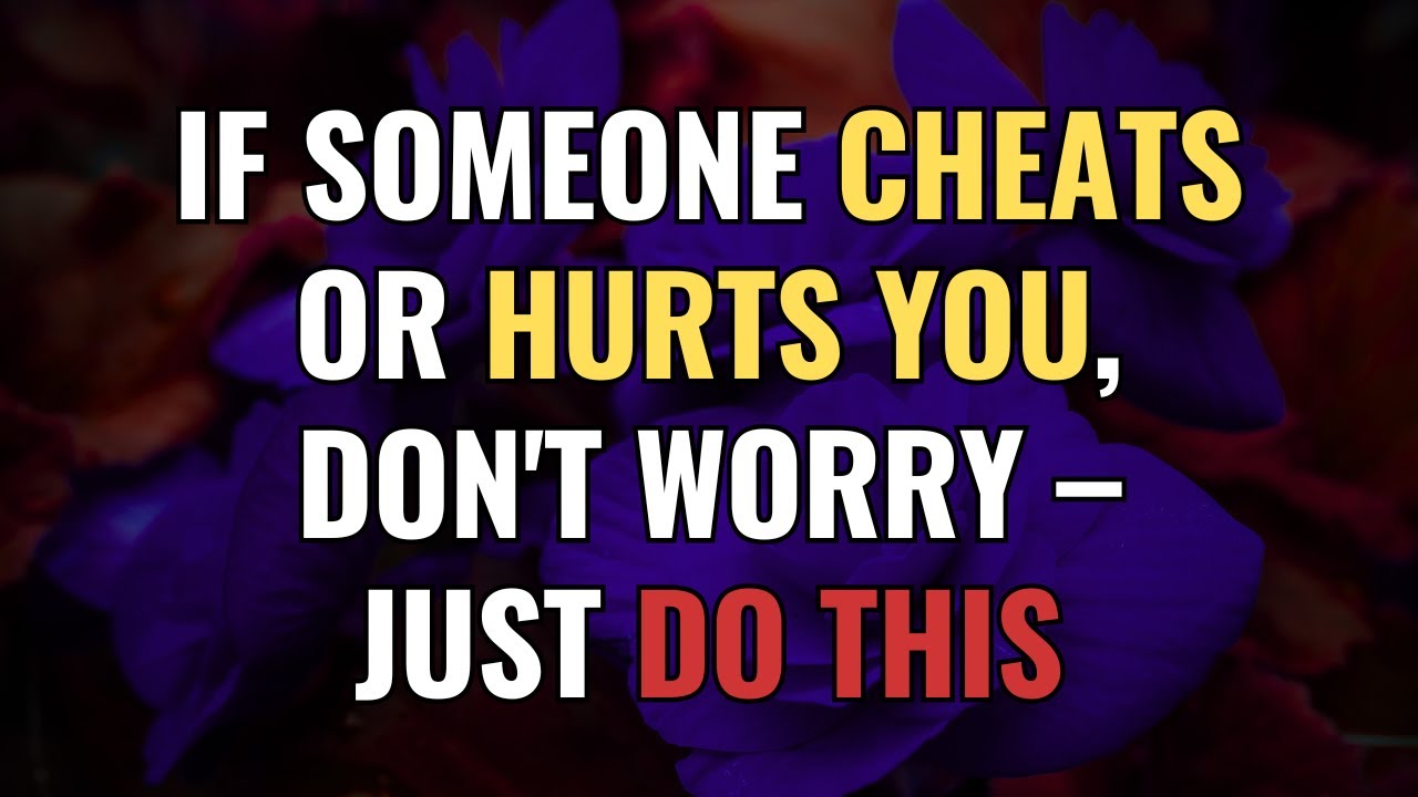 IF SOMEONE CHEATS OR HURTS YOU, DON'T WORRY – JUST DO THIS | NPD | Narcissism | BehindTheScience