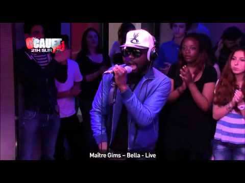 Cauet sur NRJ Maitre Gims Bella Live
