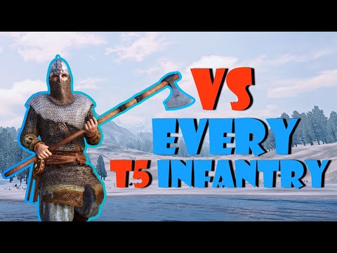 Sturgian Heroic Line Breaker VS Every T5 Infantry in Bannerlord!