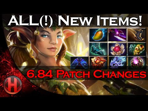 6.84 Patch Changes Dota 2 - ALL(!) New Items Features