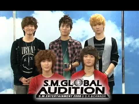 샤이니 09 SM 글로벌 오디션 메시지