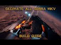 Decimate All Bounty Hunter Ship And Suit Build Cobra Mk V Elite Dangerous