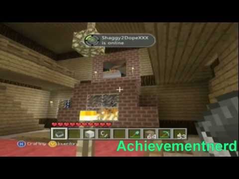 Minecraft xbox 360 Mario Pixel art Village Castle and Mansion!