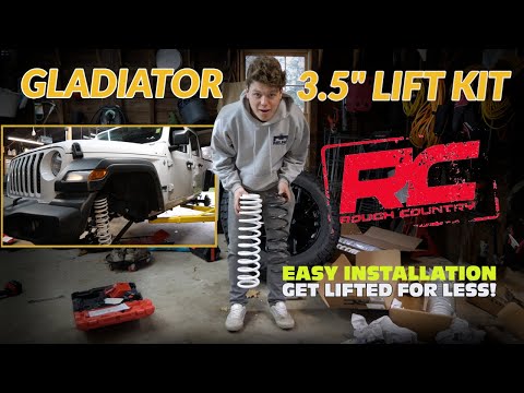 3.5\" Jeep Gladiator Suspension Lift Kit // Install & Impressions!