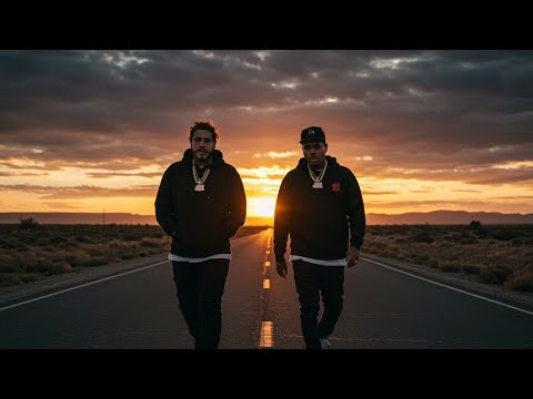 Post Malone ft Chris Brown - Keep On Moving | Lyrics Video