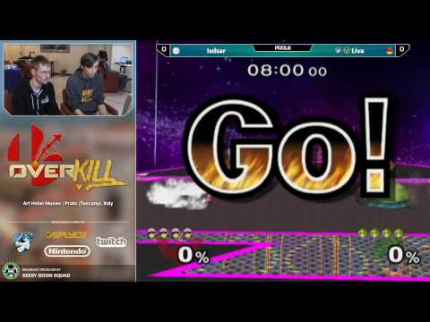 Overkill 2 - Isdsar (Cpt.Falcon) Vs. mYi GGs | Liva (Peach, Sheik) - Pools - Melee Singles