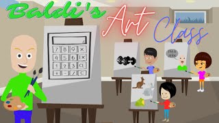 Baldis Art Class  Animated Elementary School Dora 