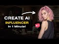 Create Ai Influencer like Aitana Lopez | Build your own AI Instagram Model