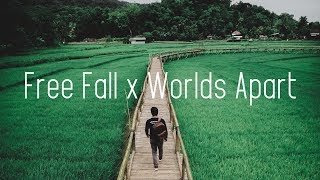 Illenium x Seven Lions - Free Fall x Worlds Apart (Lyrics)