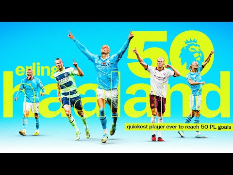 Every Premier League Goal ️⚽️ | Erling Haaland | Fastest player to 50 Premier League goals EVER!