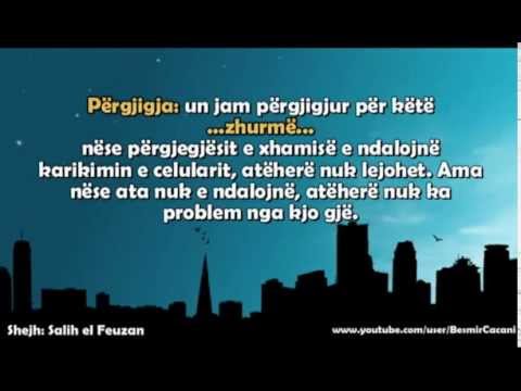 209. A ta karikoj celularin në xhami? - Salih el Feuzan