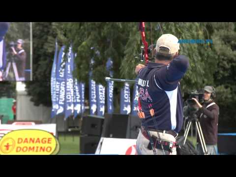 Shaun Teasdale v Rodger Willet Jr. – compound men bronze | Edinburgh 2010 Archery World Cup Final