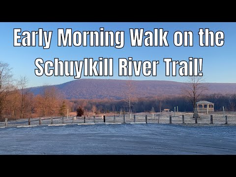 Early Morning Walk on the Schuylkill River Trail!