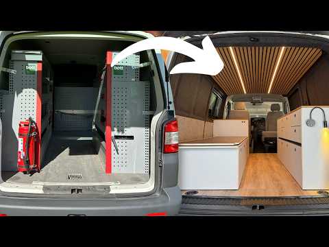 VW T5 Camper Umbau ohne Reden // Directors Cut