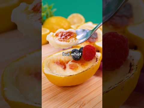 I fell in love with these 3-INGREDIENT LEMON POSSETS!