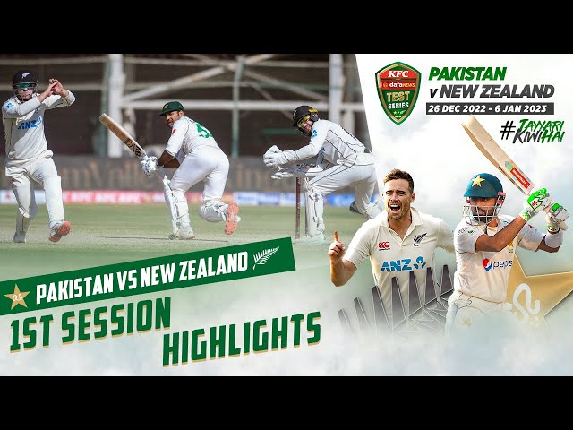 1st Session Highlights | Pakistan vs New Zealand | 1st Test Day 5 | PCB | MZ2L 1st Session Highlights | Pakistan vs New Zealand | 1st Test Day 5 | PCB | MZ2L