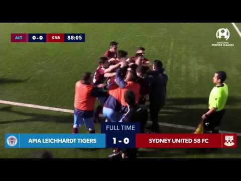 Round 15 NPL NSW Men's Highlights - APIA Leichhardt Tigers FC v Sydney United 58 FC
