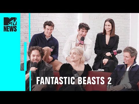 'Fantastic Beasts 2' Cast on Script Surprises & Pick-Up Lines | MTV News