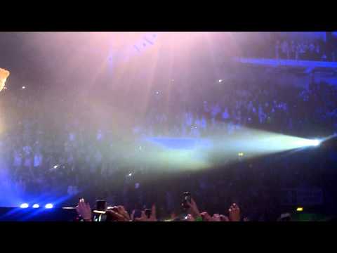 Justin Bieber singing 'One Time' and 'Eenie Meenie'   JUSTIN BIEBER BELIEVE TOUR NOTTINGHAM UK 2313